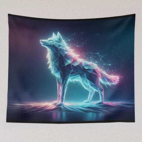 Item preview, Celestial Canine: The Crystal Wolf designed and sold by Nick Seidel.