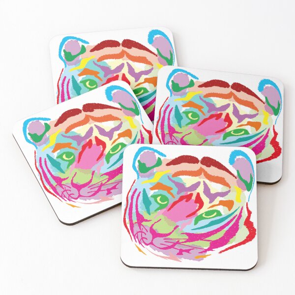 Item preview, Colorful Tiger designed and sold by EunsooLee.