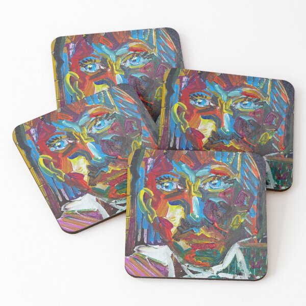 Item preview, Abstract Cubist Expresstion Portrait 373 designed and sold by Eraclis Aristidou.