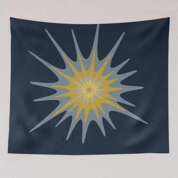 Item preview, Yellow Micro Stellate designed and sold by Tactux - Digital Artist.
