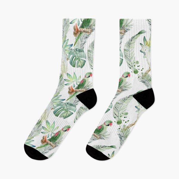 Aperçu de l'œuvre Watercolor tropical pattern créée et vendue par tapilipa.