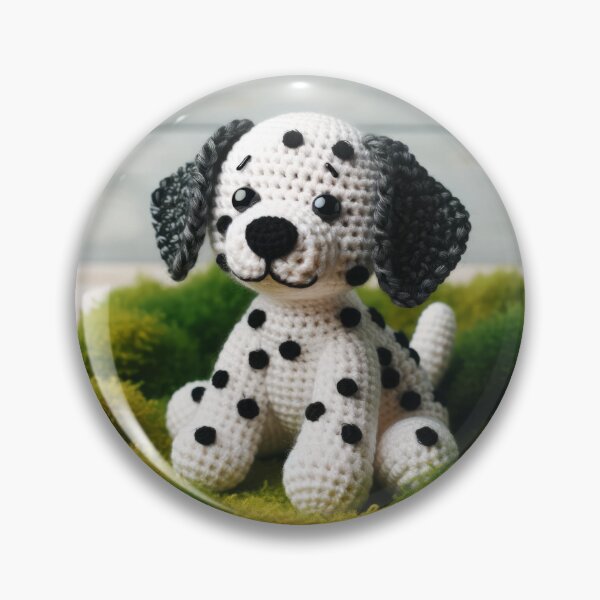 Item preview, Charming Crocheted Dalmatian Plush designed and sold by shoowack.