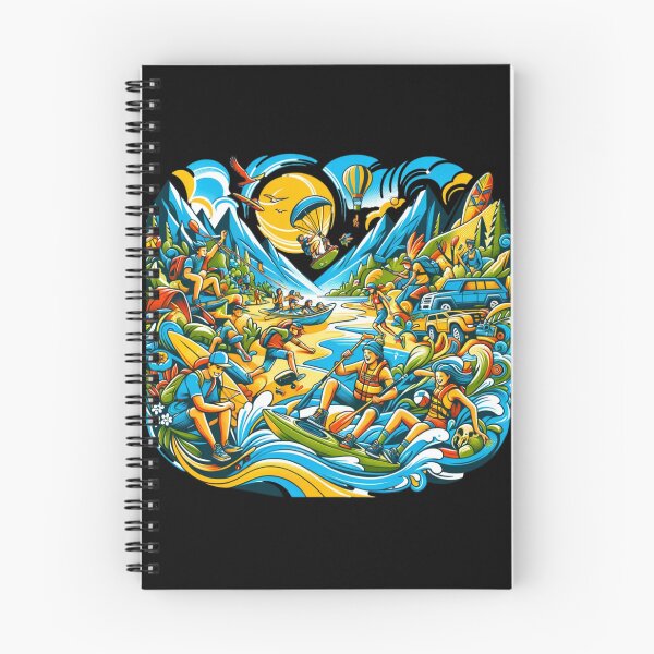 Item preview, Adventure Awaits - Outdoor Sports and Nature Escape designed and sold by ChromaticBlend.