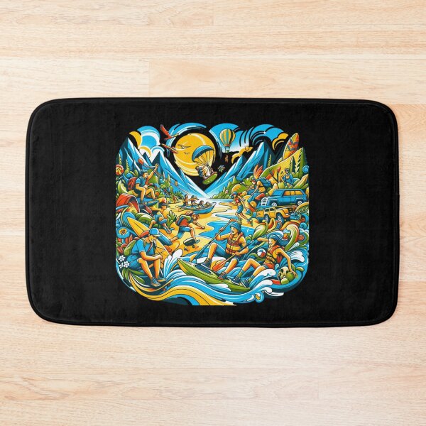 Item preview, Adventure Awaits - Outdoor Sports and Nature Escape designed and sold by ChromaticBlend.