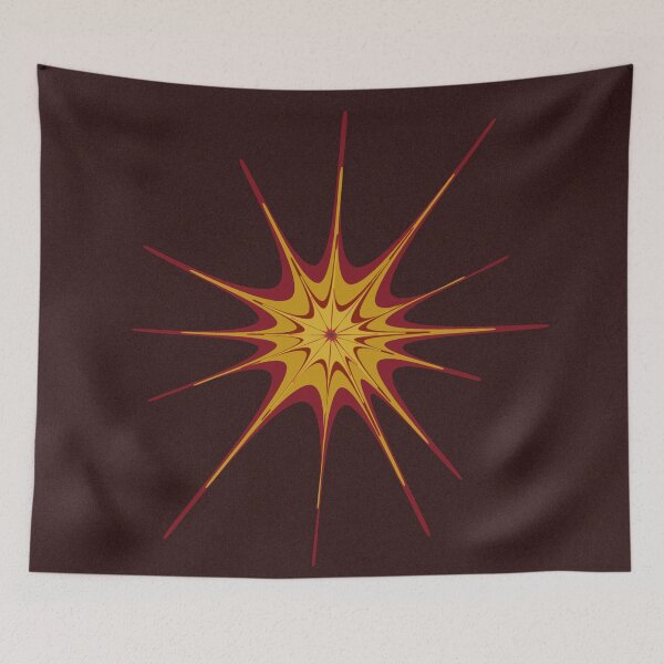 Item preview, Red Fire Micro Stellate designed and sold by Tactux - Digital Artist.