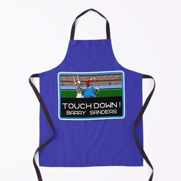 Item preview, Tecmo Bowl touchdown Barry Sanders fan art designed and sold by barefootmk.