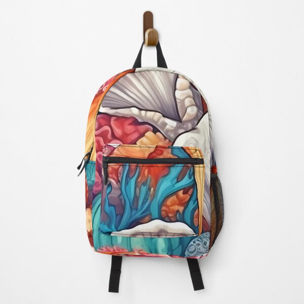 Item preview, Colorful Watercolor Seashells 4 designed and sold by mushizaman.