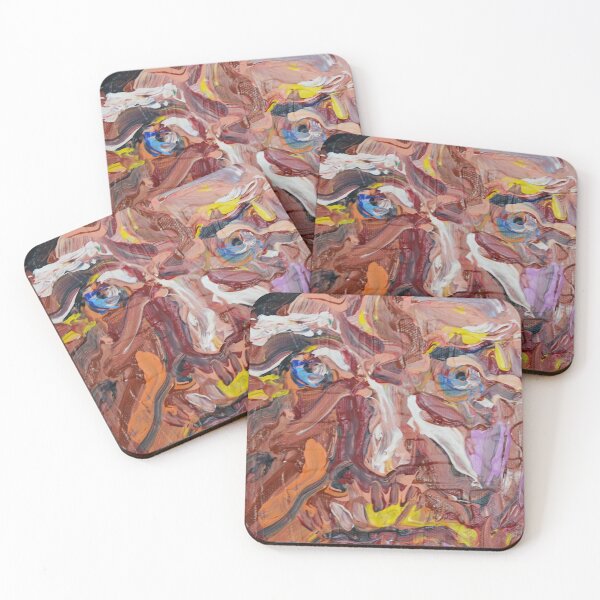Item preview, Abstract Expressionist Old Man Face 414 designed and sold by Eraclis Aristidou.