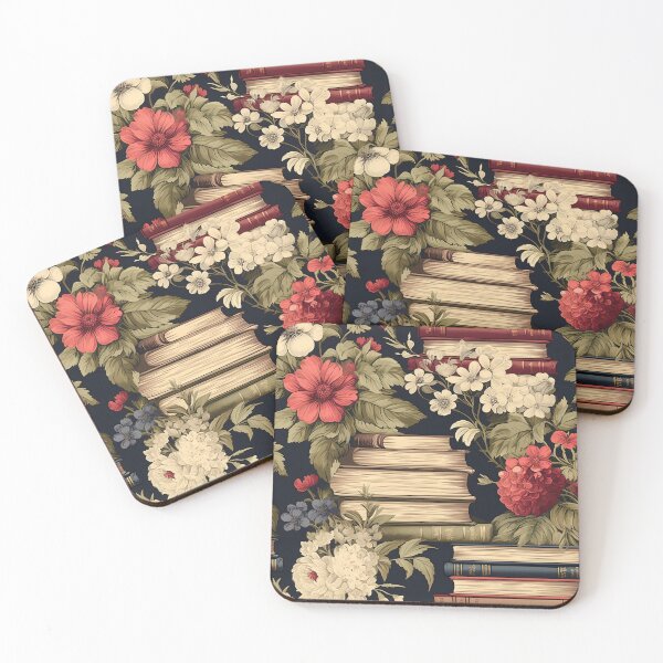 Item preview, Love for books with a touch of flowers!  designed and sold by BradleysMarket.