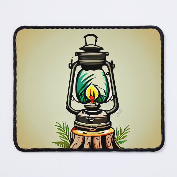 Item preview, Bushcraft Survival Gift - Oil lamp design designed and sold by rootztoforest.