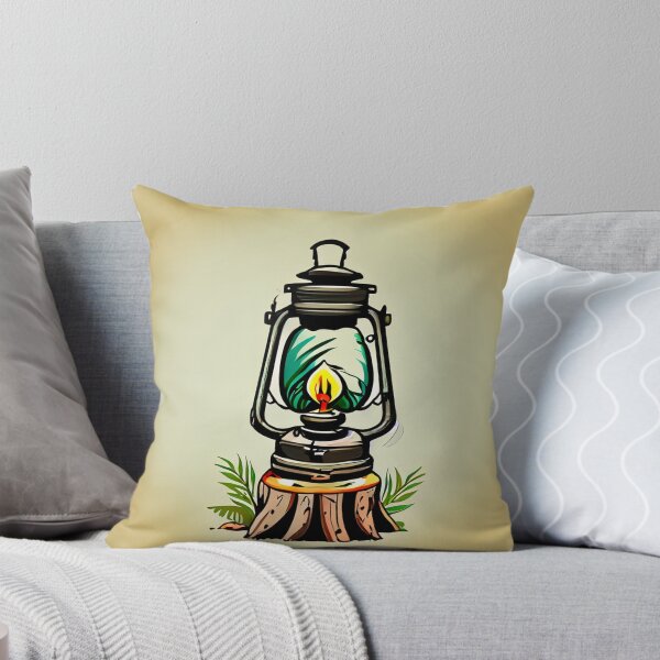 Item preview, Bushcraft Survival Gift - Oil lamp design designed and sold by rootztoforest.