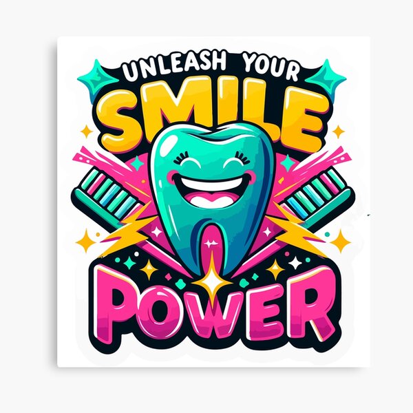 Item preview, Unleash Your Smile Power designed and sold by ShopiDentistry.