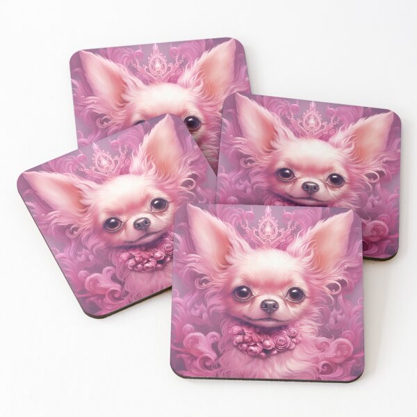 Item preview, Abstract White Chihuahua designed and sold by Nocturne  Paws.