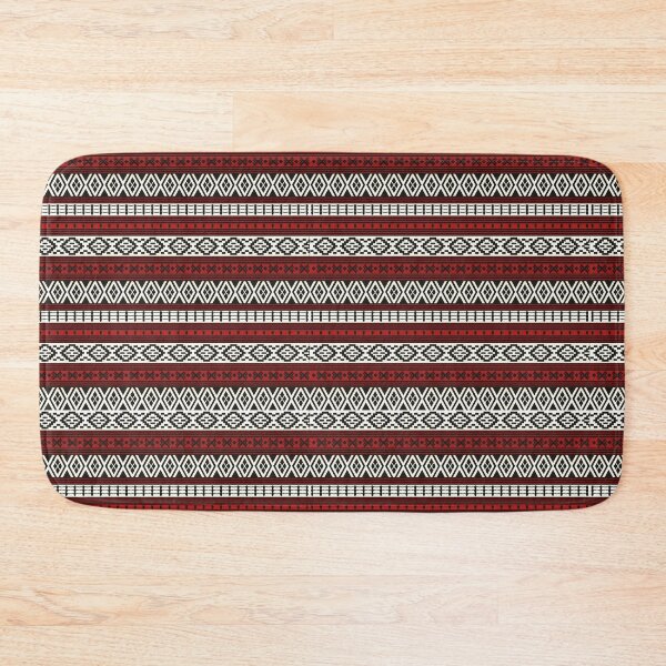 Item preview, -red ulos batak motif designed and sold by ManikRaja.