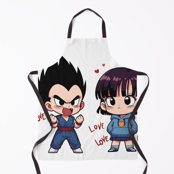 Artikelvorschau, Chibi Chaos: Super Mad Vegeta & Lovestruck Fan-Aufkleber" entworfen und verkauft von diegomenjivar92.