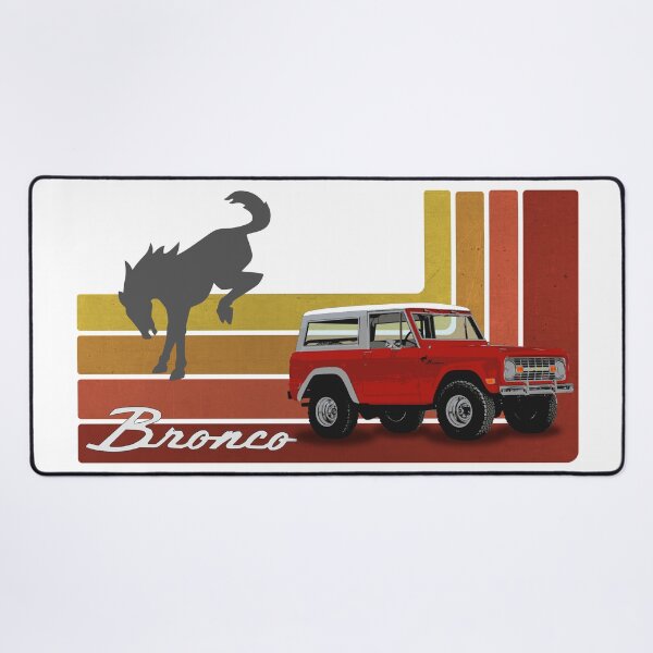 Item preview, Ford Bronco - Retro Red (on white) designed and sold by Groenendijk.