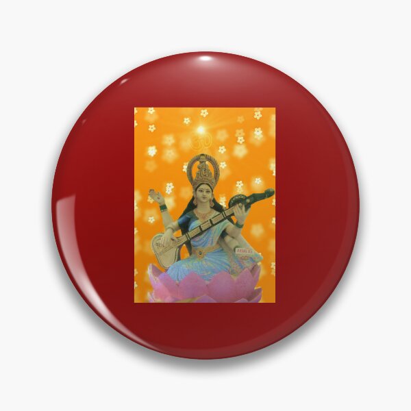 Item preview, Goddess Saraswati/ Happy Vasant panchami/ India designed and sold by VeenaNair23.