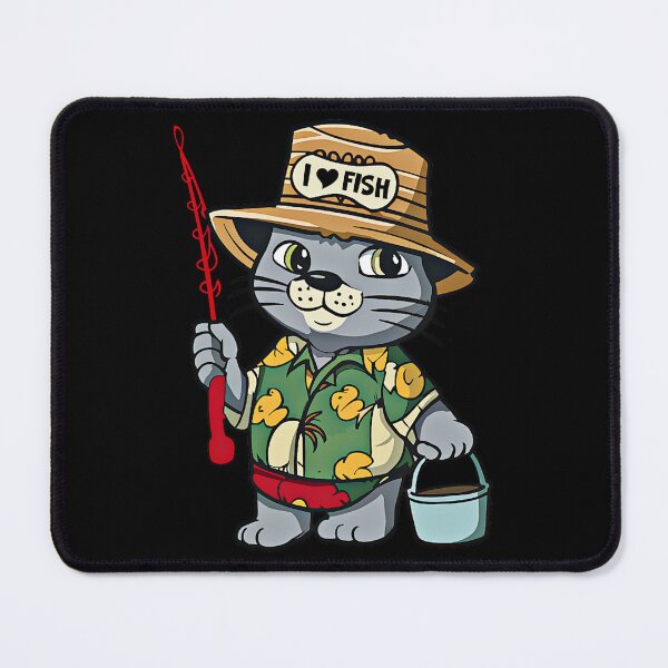 Item preview, Cat Fisherman designed and sold by mrtraz.