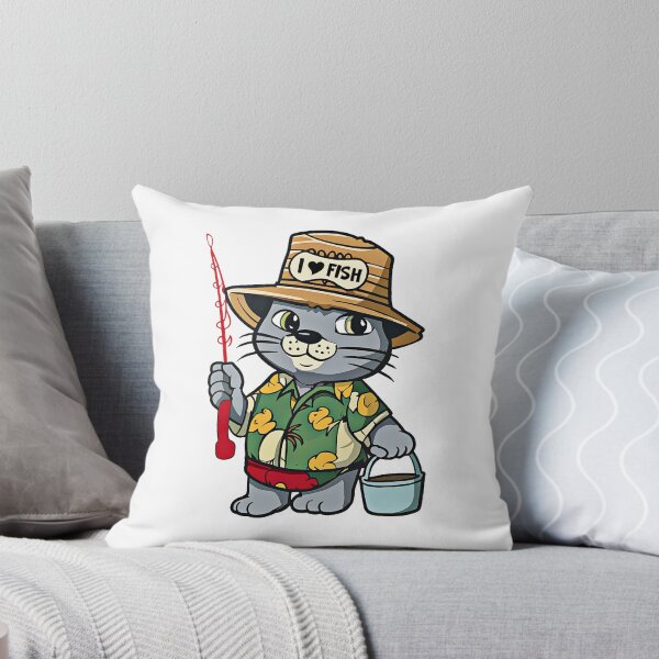 Item preview, Cat Fisherman designed and sold by mrtraz.