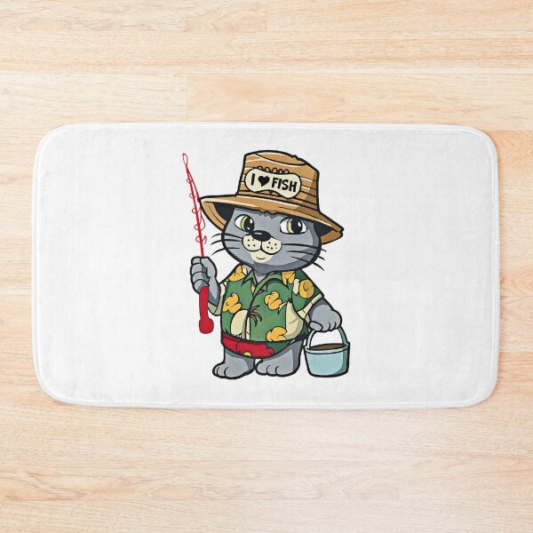 Item preview, Cat Fisherman designed and sold by mrtraz.