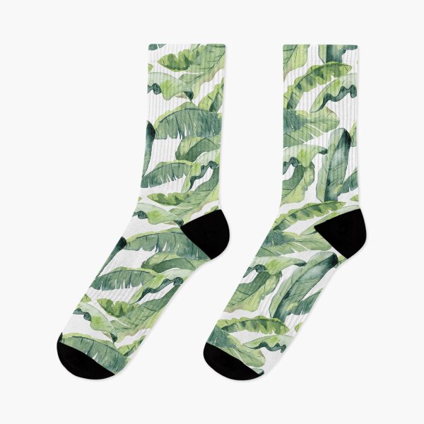 Item preview, Watercolor tropical leaves designed and sold by tapilipa.