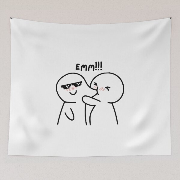 Item preview, stick figures in love designed and sold by TayyarProduct.