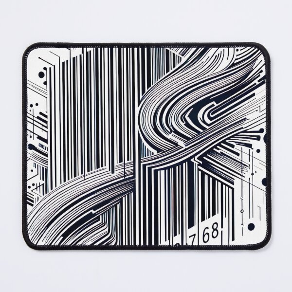 Item preview, "Abstract Barcode Art: Modern Minimalism in Vector Innovation" designed and sold by Huycao211.
