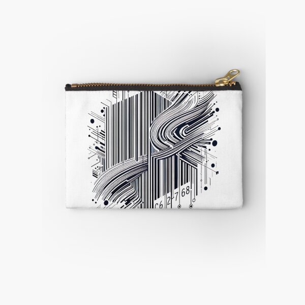 Item preview, "Abstract Barcode Art: Modern Minimalism in Vector Innovation" designed and sold by Huycao211.