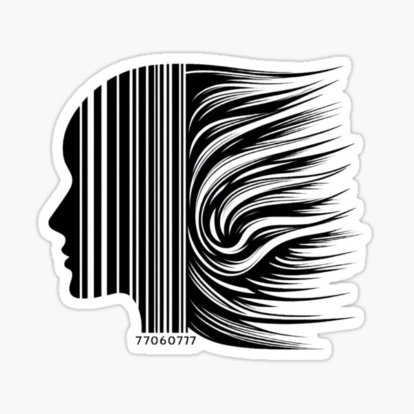 Item preview, "Abstract Barcode Art: Modern Minimalism in Vector Innovation" designed and sold by Huycao211.