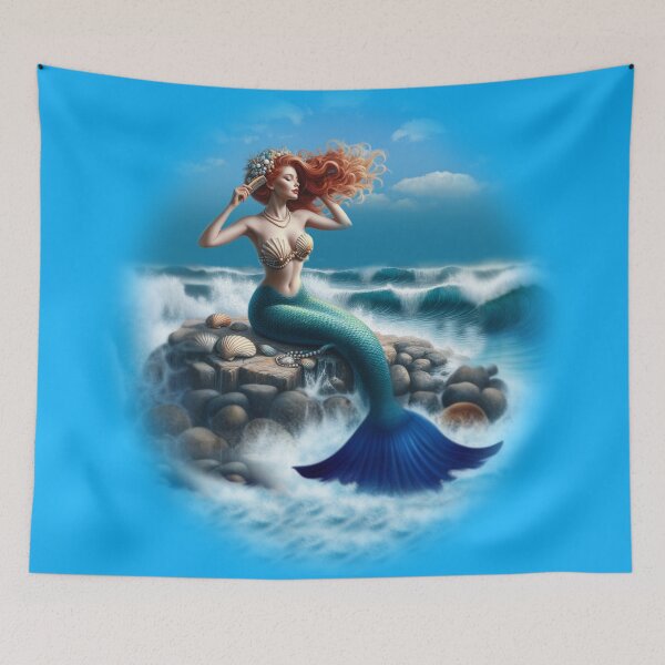 Item preview, Mermaid, Ocean Style, Underwater Adventure, Blue Dream Fashion, Mermaid Allure, Sparkling Waters, Seabed Fashion designed and sold by sinemsworld1.
