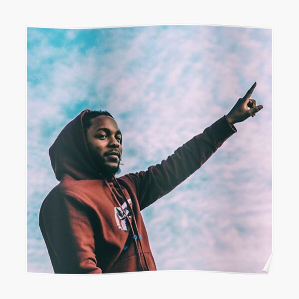 KENDRICK LAMAR ciel design Poster