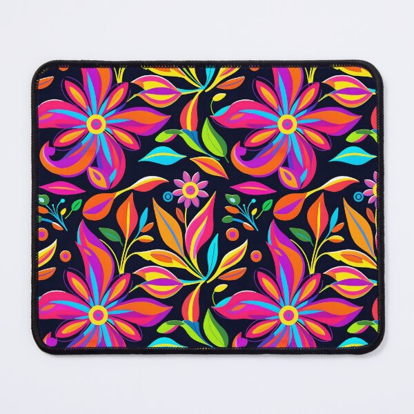 Item preview, Vibrant Blossoms: Intense Floral Pattern Design designed and sold by Cominu-Arts.