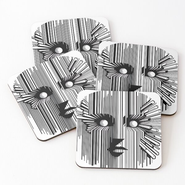 Item preview, "Abstract Barcode Art: Modern Minimalism in Vector Innovation" designed and sold by Huycao211.