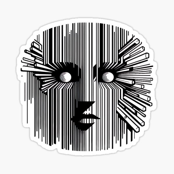 Item preview, "Abstract Barcode Art: Modern Minimalism in Vector Innovation" designed and sold by Huycao211.