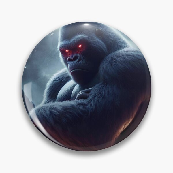 Item preview, Lord of Nobility: Gorilla Posing Before the White Moon designed and sold by HAKAN YILDIRIM.