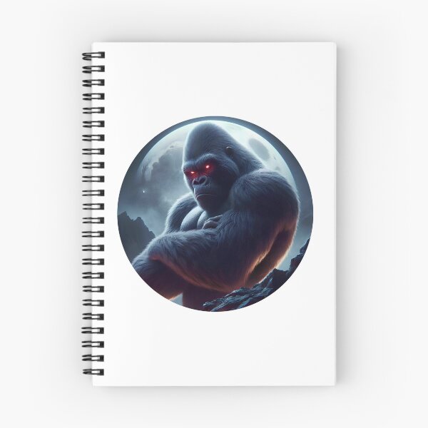 Item preview, Lord of Nobility: Gorilla Posing Before the White Moon designed and sold by HAKAN YILDIRIM.