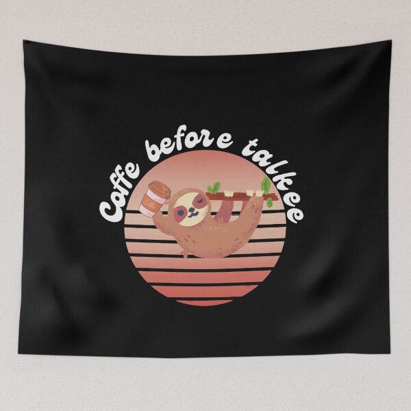 Item preview, Coffee before Talkee designed and sold by Mikusia.