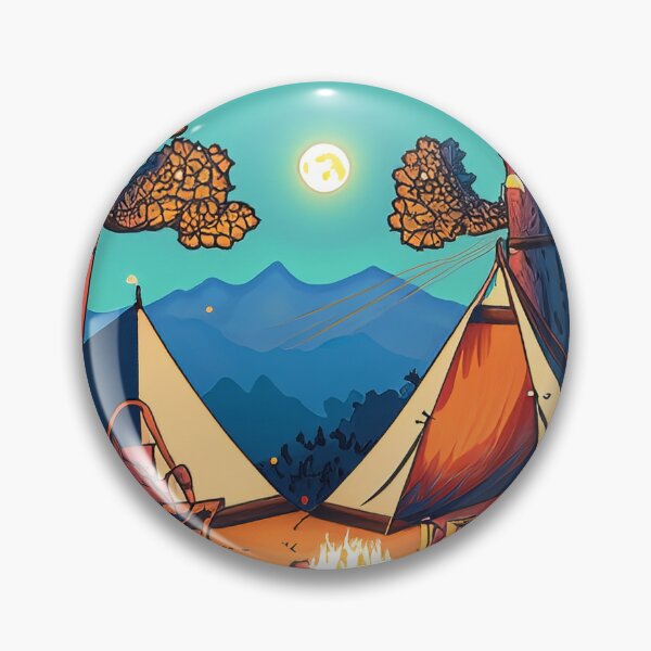 Item preview, Bushcraft Survival Gift - Campfire tent designed and sold by rootztoforest.