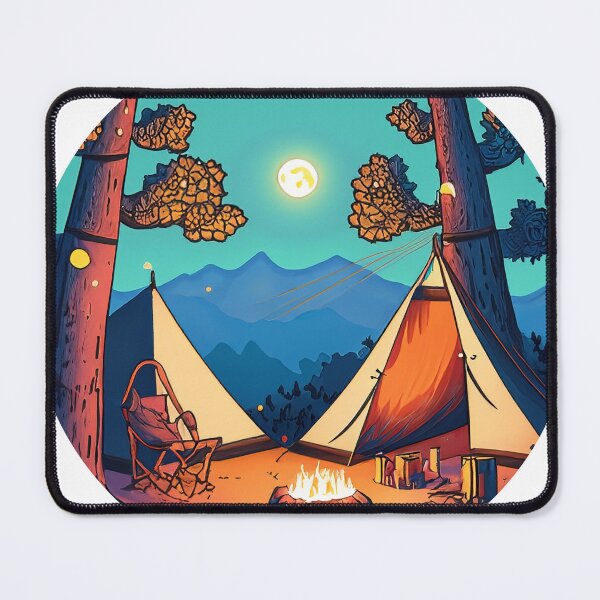 Item preview, Bushcraft Survival Gift - Campfire tent designed and sold by rootztoforest.
