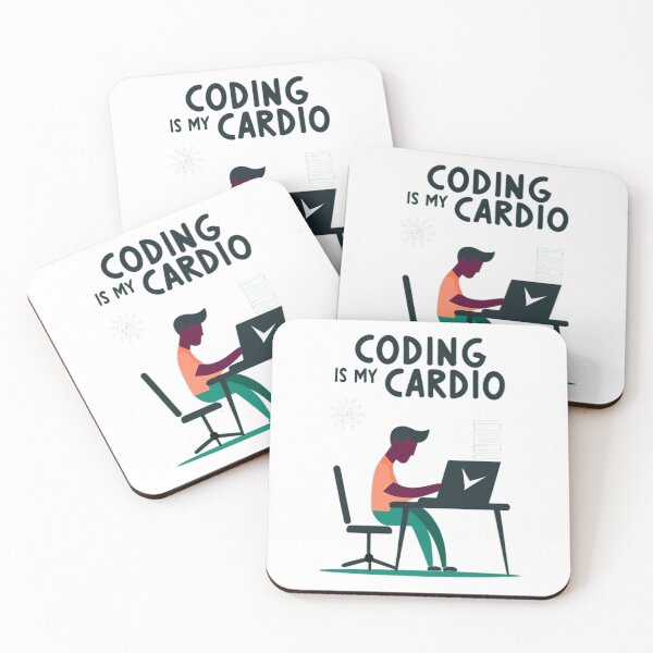 Item preview, Coding Is My Cardio designed and sold by MillenniumDrip.