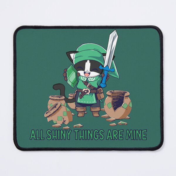 Item preview, Cute tuxedo cat adventurer All shiny things are mine designed and sold by myanko.