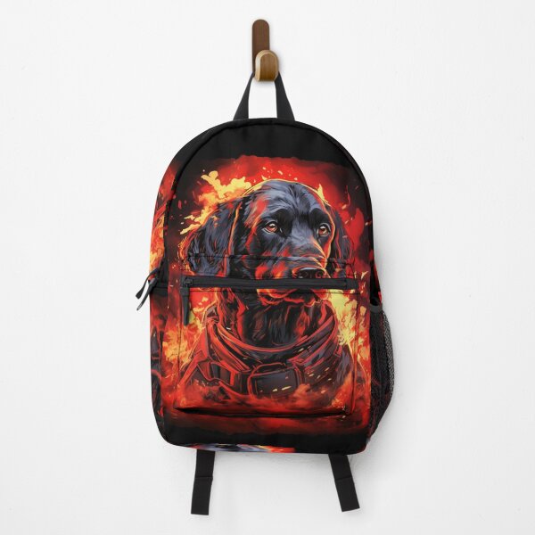 Item preview, Labrador dog in fire burning designed and sold by SkyEditor.