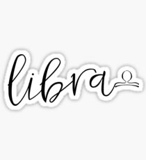 Libra Sticker