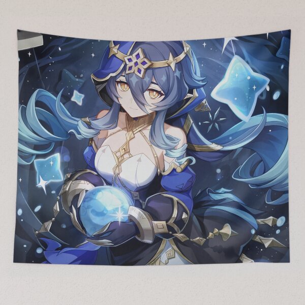 Item preview, Genshin Impact - Layla Official Birthday Artwork 2023 designed and sold by Krimsy.