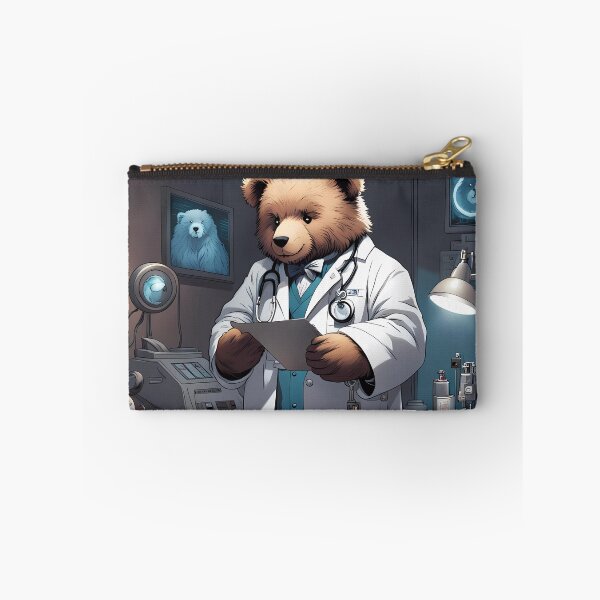 Item preview, Teddy as a doctor taking x-rays of patients designed and sold by Colin Bentham.