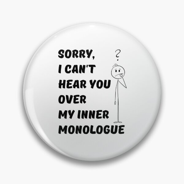 Item preview, Inner Monologue Mastery Vibes. designed and sold by GiveMeMood.