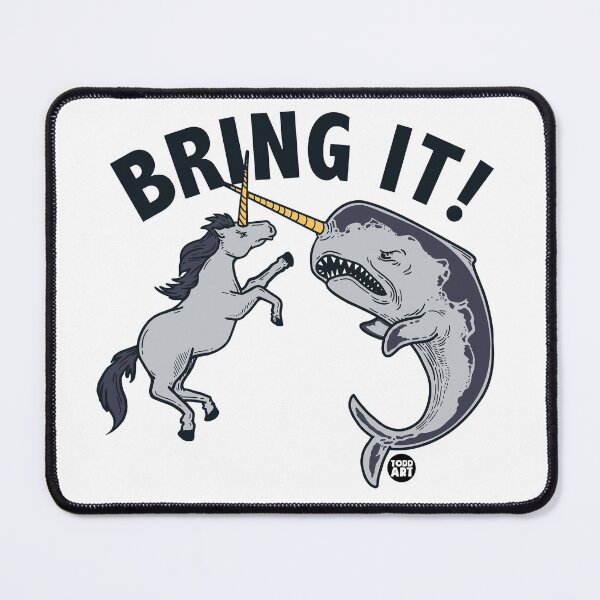 Item preview, BRING IT UNICORN NARWAHL designed and sold by TODD GOLDMAN.