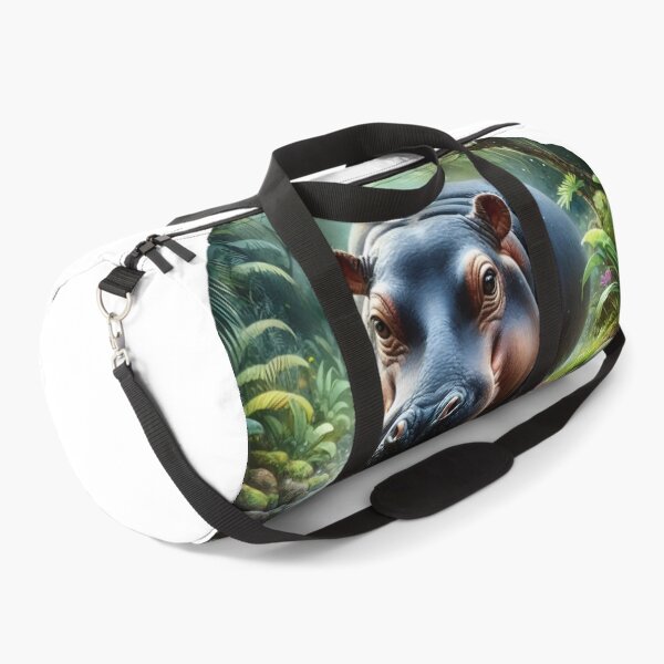 Item preview, Pygmy hippopotamus animal art designed and sold by RubisLeaf.