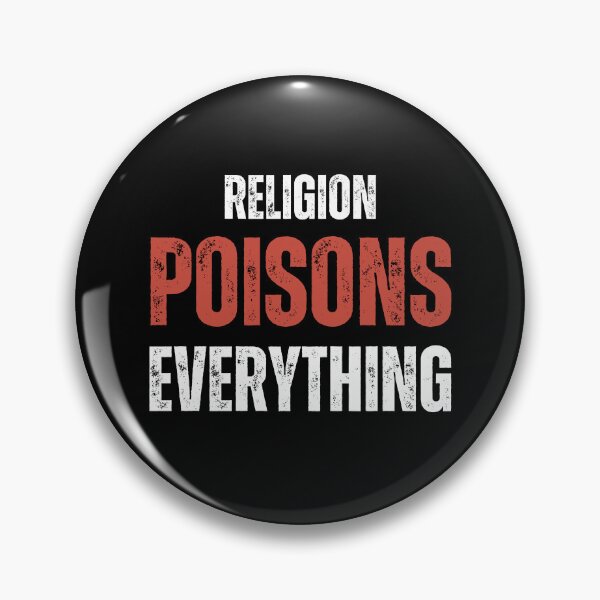 Artikelvorschau, Religion vergiftet alles, was Anti-Religion zitiert entworfen und verkauft von puppyizo.