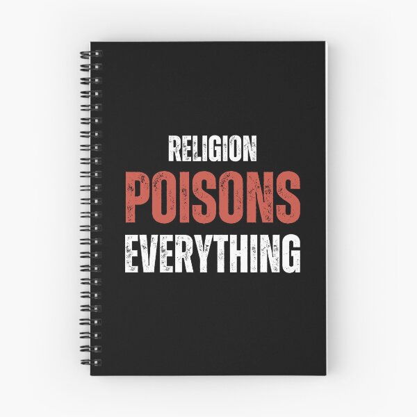 Item preview, religion poisons everything anti religion quotes designed and sold by puppyizo.